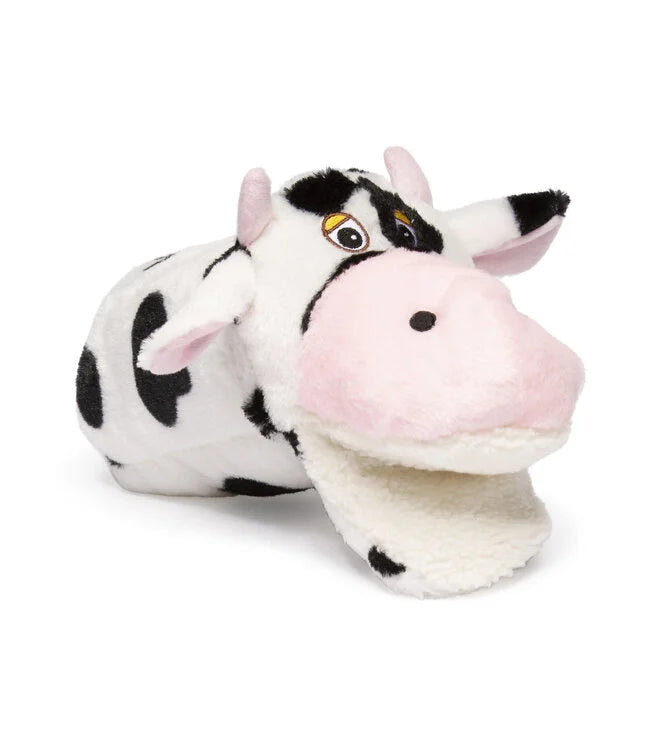 Connie the Cow Hand Puppet Dog Toy