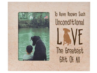 To Have Known Such Unconditional Love - Picture Frame