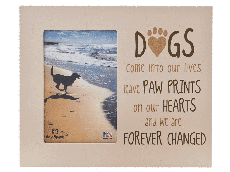 Dogs Come Into Our Lives - Picture Frame