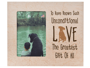 To Have Known Such Unconditional Love - Picture Frame
