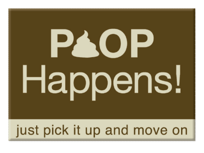 Poop Happens - Magnet