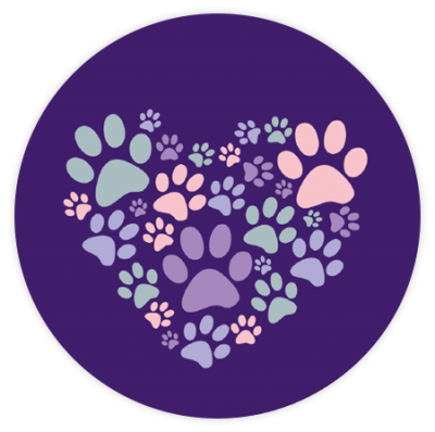 Heart Paws - Car Coaster