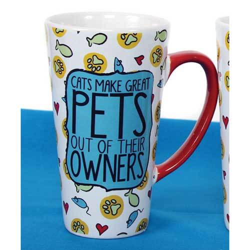 Cats Make Great Pets Out of Their Owners - Mug