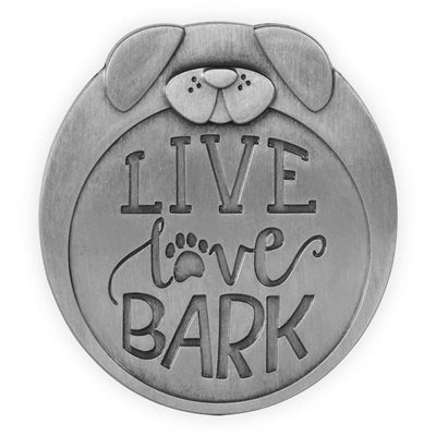 Live Love Bark - Visor Clip