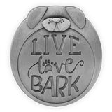 Live Love Bark - Visor Clip