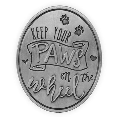 Keep Your Paws On The Wheel - Visor Clip