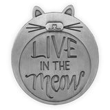 Live In The Meow - Visor Clip