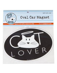 Cat Lover Car Magnet