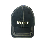 Woof Baseball Cap - Black