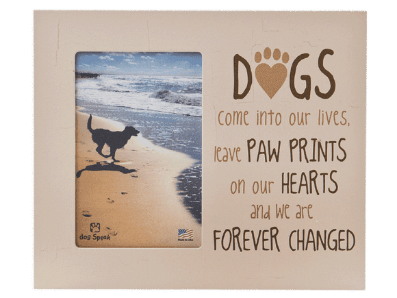 Dogs Come Into Our Lives - Picture Frame