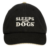 Sleeps With Dogs Baseball Cap - Black