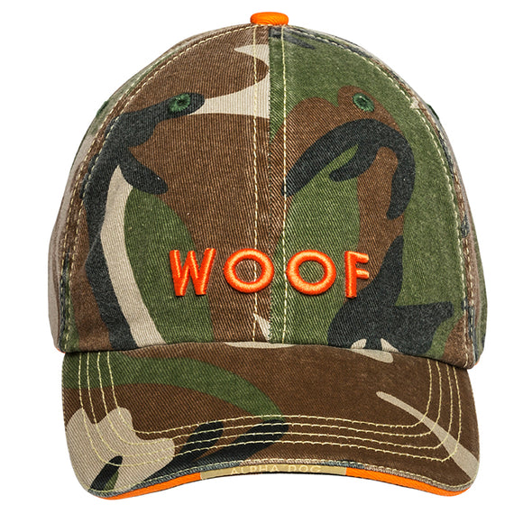 Woof Baseball Cap - Camo