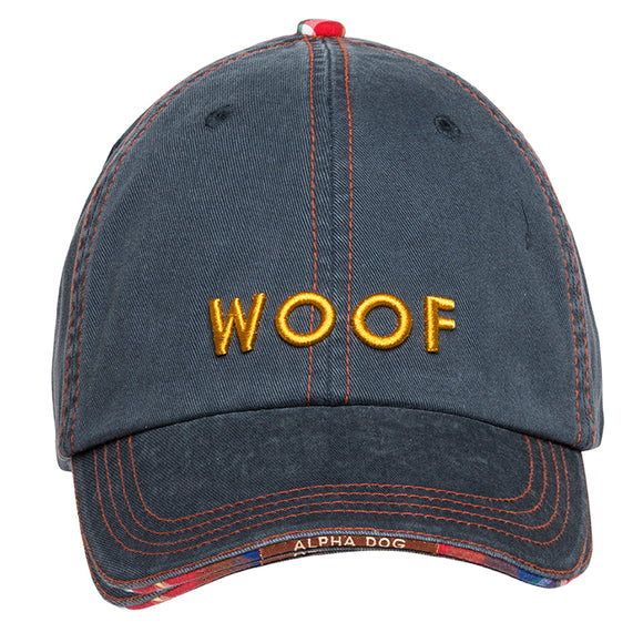 Woof Baseball Cap - Navy